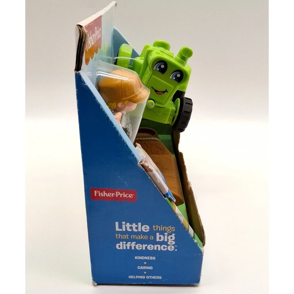 NIB Little people Helpful Harvester Tractor Set Box Wear